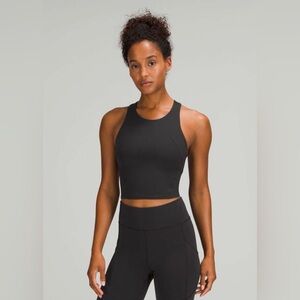 Lululemon Black Invigorate/Wunder Train Tank, Size 8